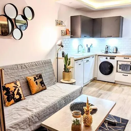 Centre 2-bed & Garage 5min Croisette *