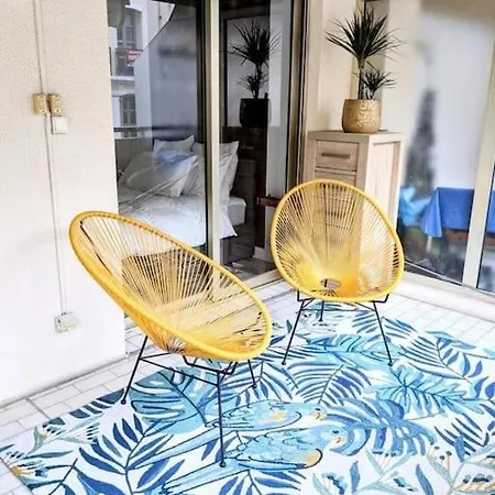Centre 2-bed & Garage 5min Croisette * كان